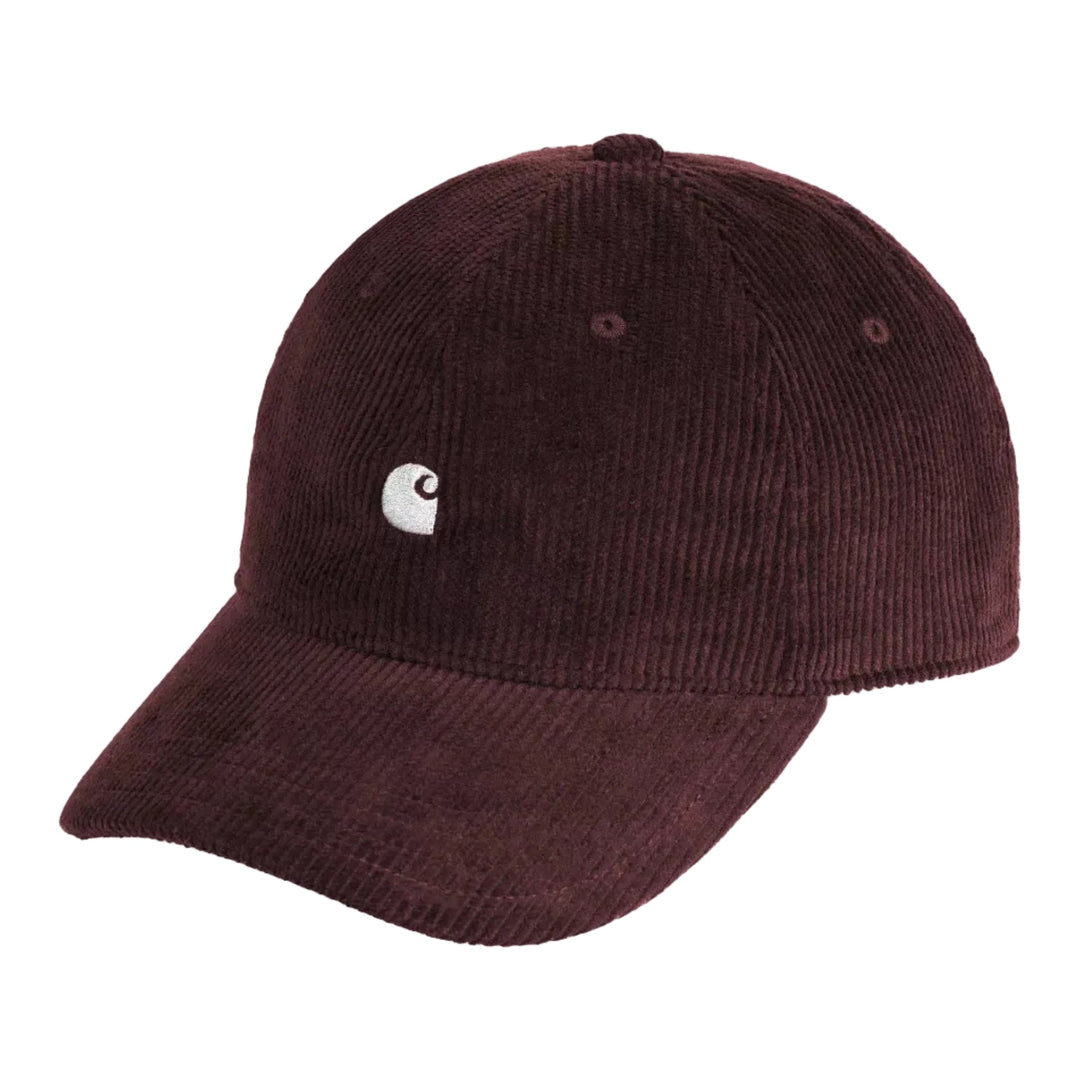 Carhartt WIP Harlem Cotton Cap Amarone/White - Merchant Menswear
