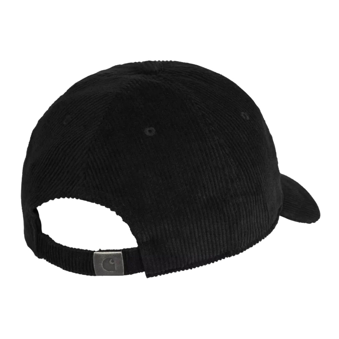 Carhartt WIP Harlem Cotton Cap Black/White - Merchant Menswear