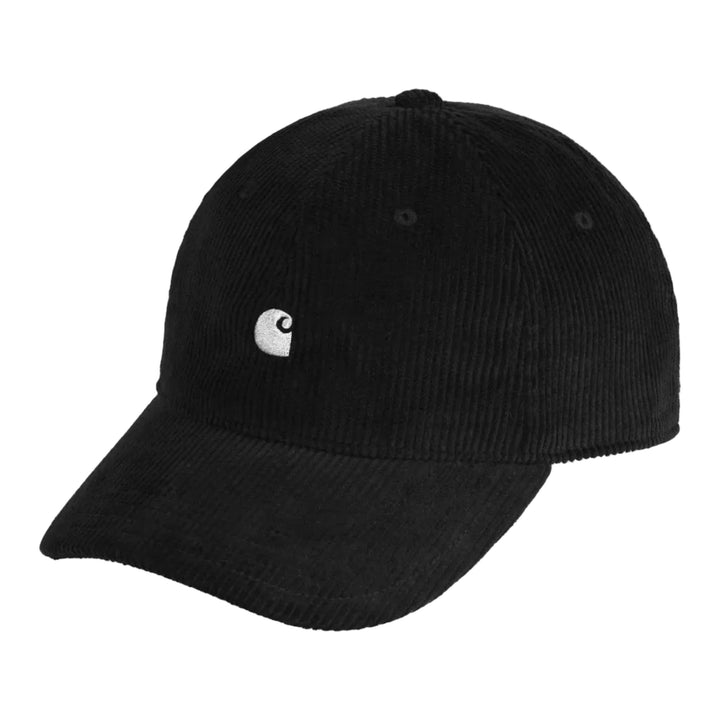 Carhartt WIP Harlem Cotton Cap Black/White - Merchant Menswear