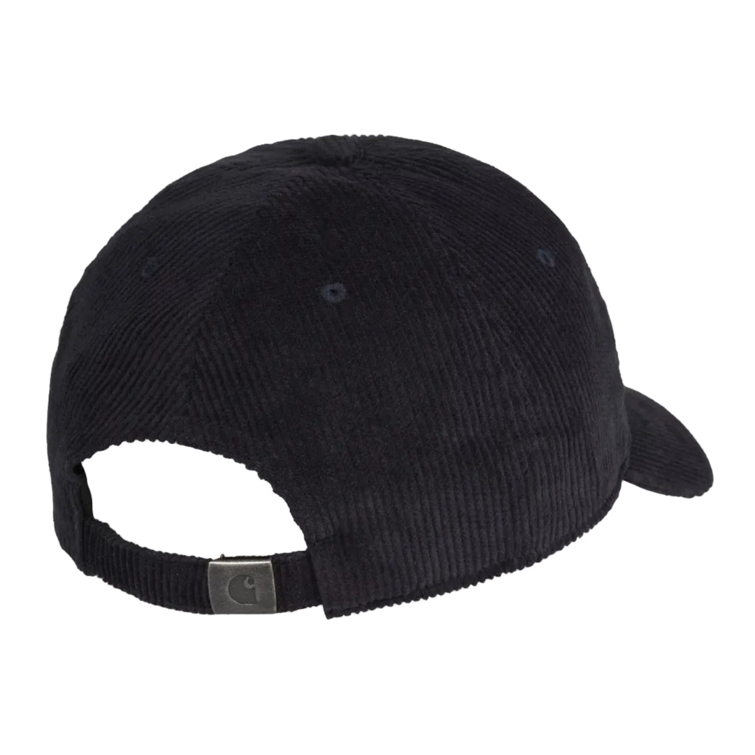 Carhartt WIP Harlem Cotton Cap Dark Navy/White - Merchant Menswear