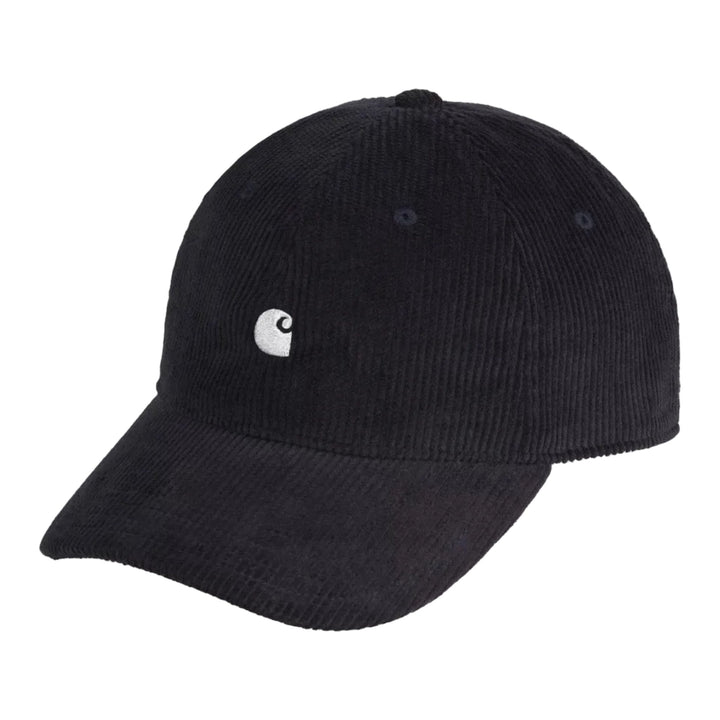 Carhartt WIP Harlem Cotton Cap Dark Navy/White - Merchant Menswear