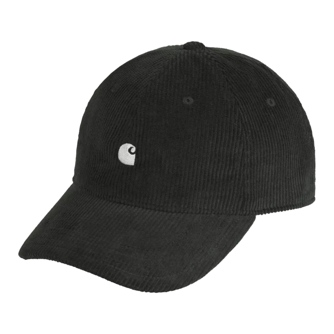 Carhartt WIP Harlem Cotton Cap Raven/White - Merchant Menswear