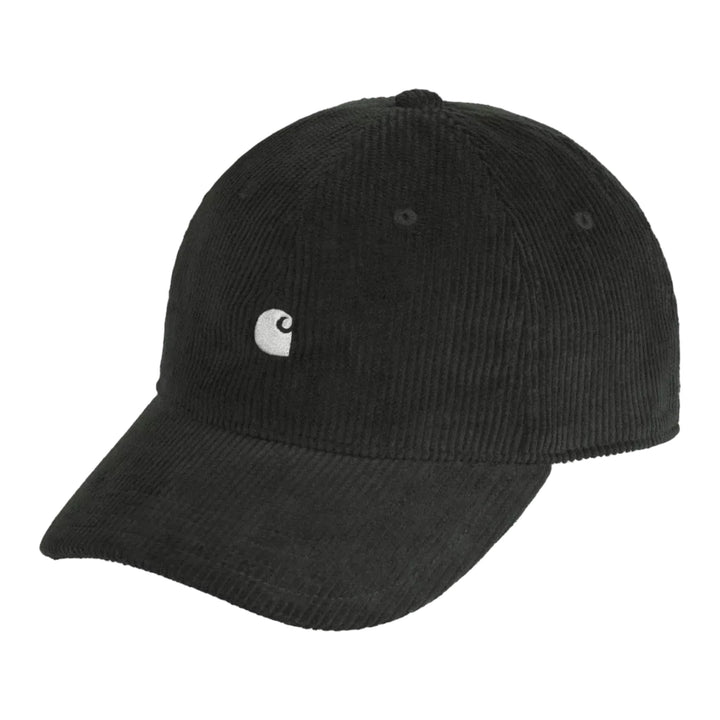 Carhartt WIP Harlem Cotton Cap Raven/White - Merchant Menswear