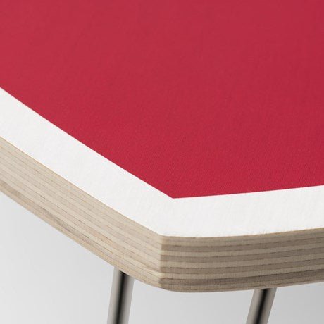 Carhartt WIP Heart Birch Folding Table Scarlet/White - Merchant Menswear
