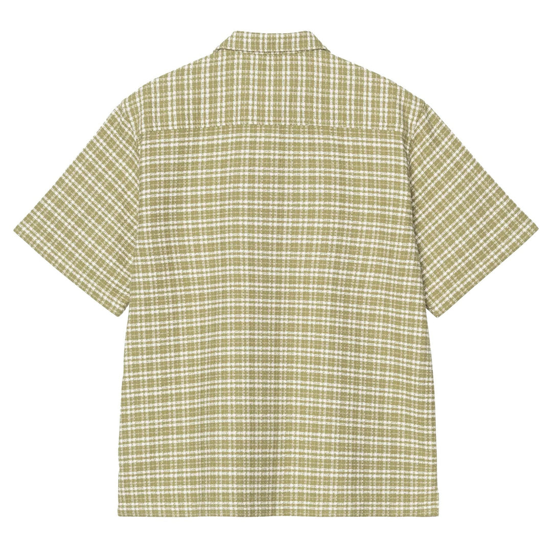 Carhartt WIP Kander Cotton Waffle Check Shirt Snake - Merchant Menswear