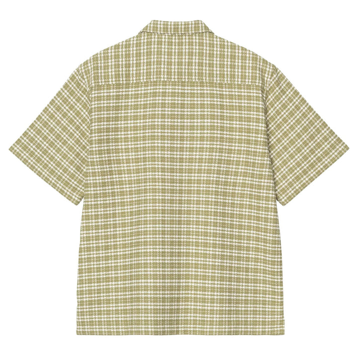 Carhartt WIP Kander Cotton Waffle Check Shirt Snake - Merchant Menswear