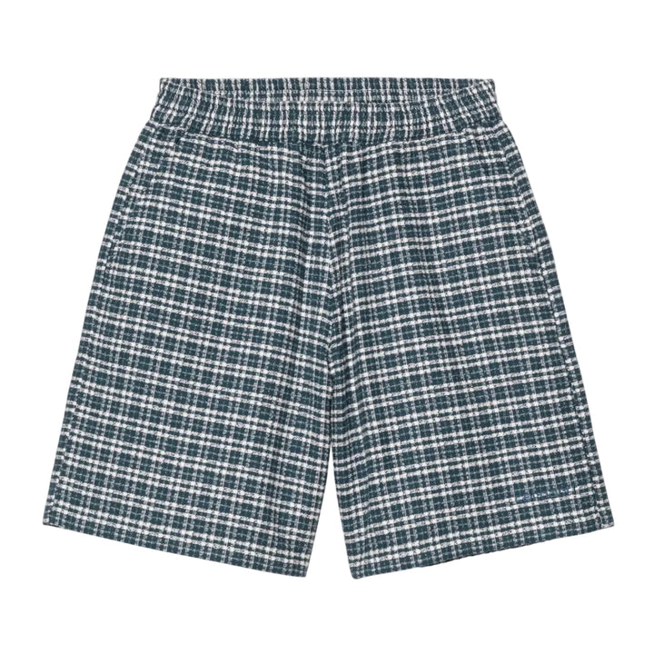 Carhartt WIP Kander Cotton Waffle Check Short Blue River - Merchant Menswear