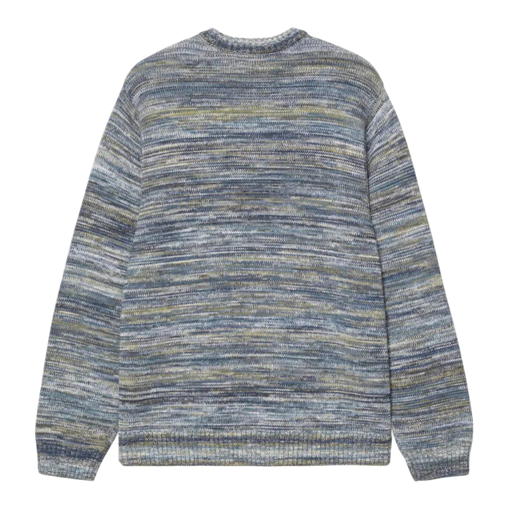 Carhartt WIP Keenan Gradient Cotton Sweater Deep Night - Merchant Menswear
