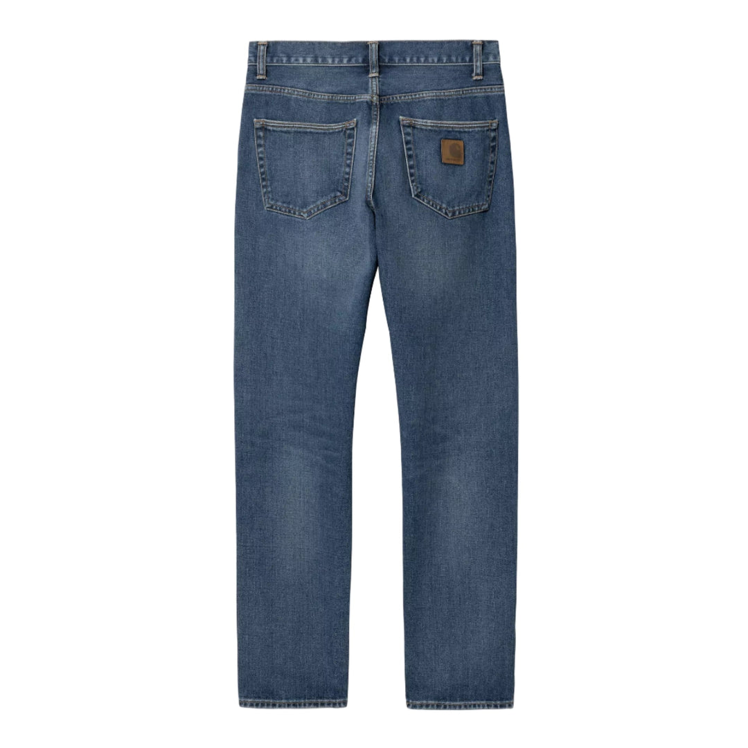 Carhartt WIP Klondike Pant Blue Dark Used Wash - Merchant Menswear