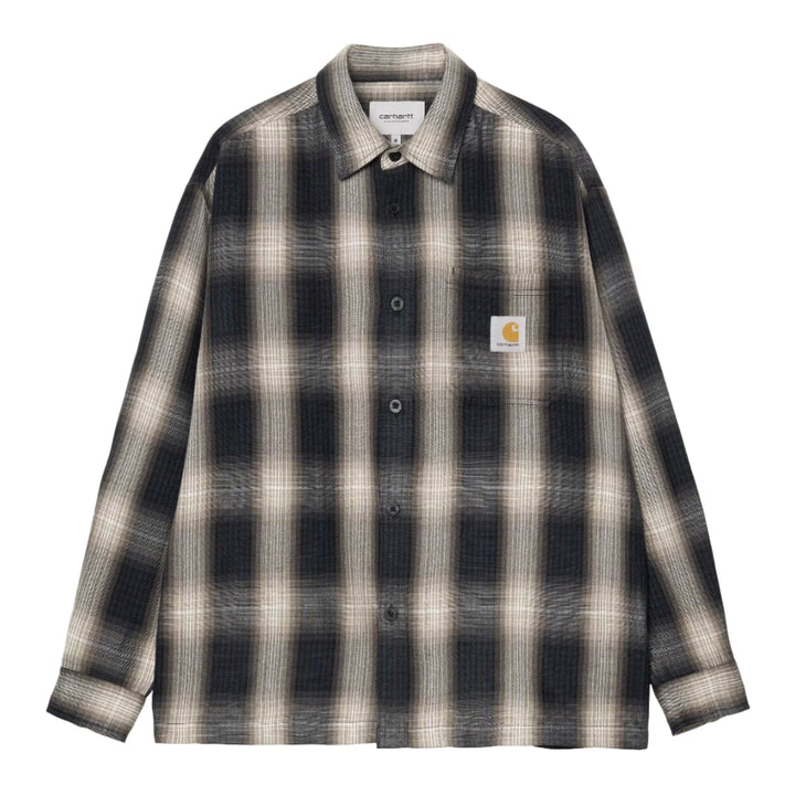Carhartt WIP L/S Harlin Check Shirt Jupiter - Merchant Menswear