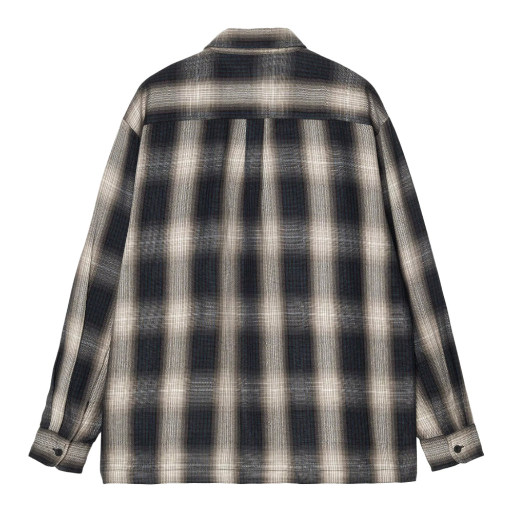 Carhartt WIP L/S Harlin Check Shirt Jupiter - Merchant Menswear