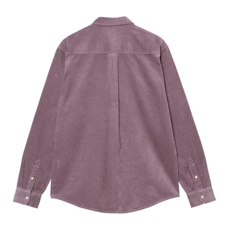 Carhartt WIP L/S Madison Cord Shirt Phlox - Merchant Menswear