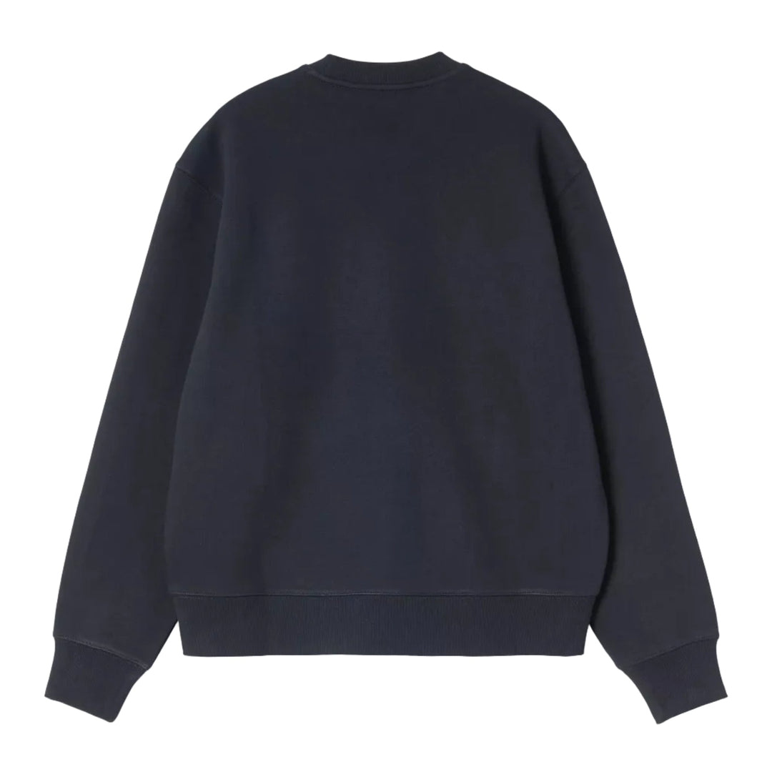 Carhartt WIP Mack Sweatshirt Dark Navy/Wax - Merchant Menswear