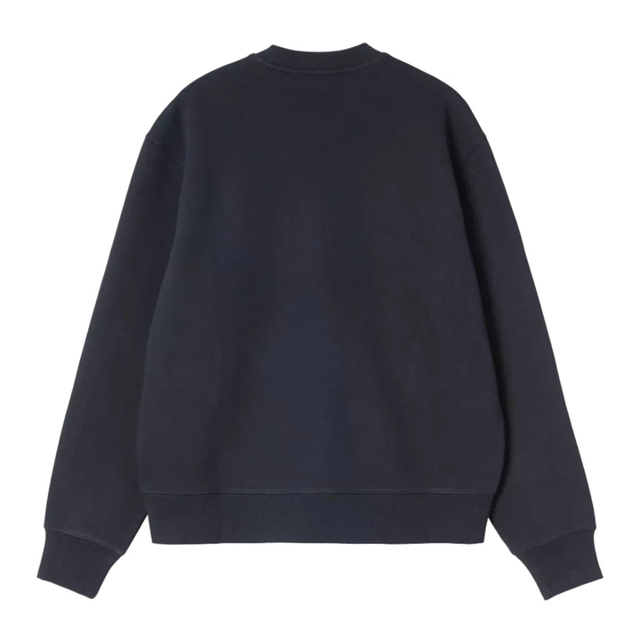 Carhartt WIP Mack Sweatshirt Dark Navy/Wax - Merchant Menswear