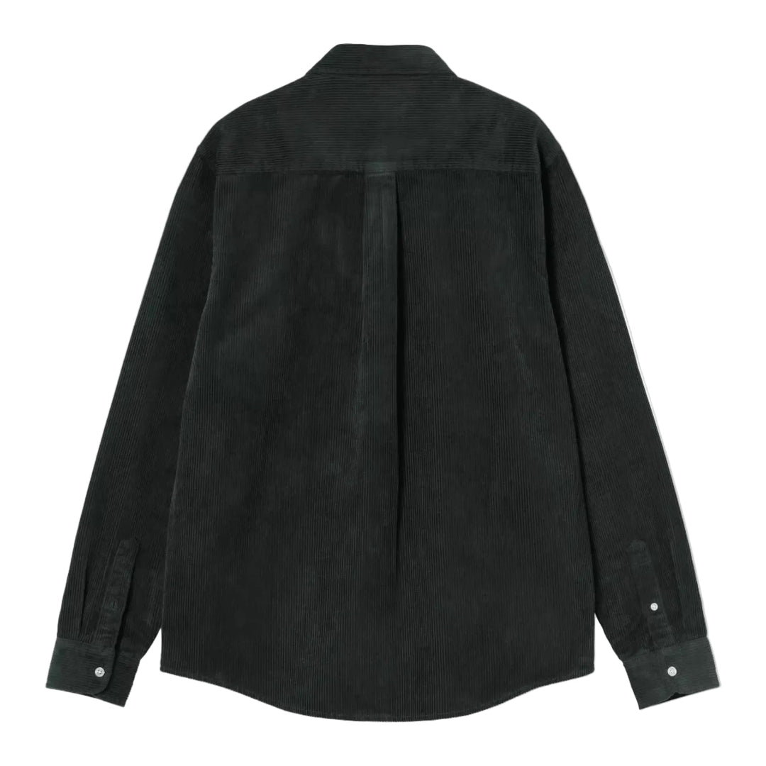 Carhartt WIP Madison Corduroy Shirt Raven - Merchant Menswear