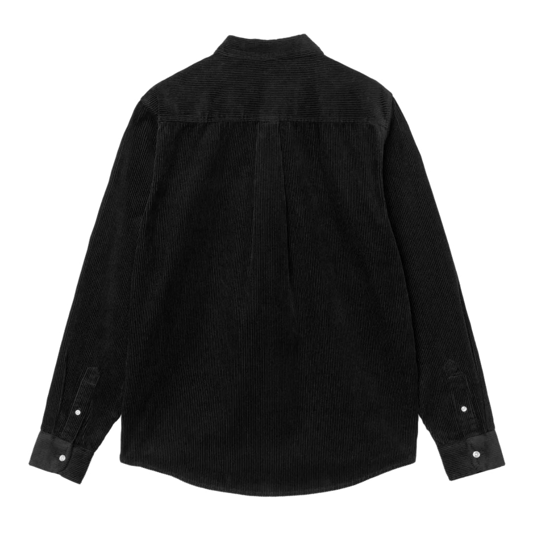 Carhartt WIP Madison Corduroy Shirt Soot - Merchant Menswear