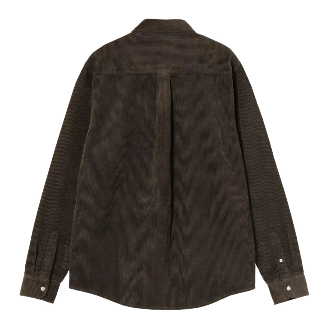 Carhartt WIP Madison Corduroy Shirt Tobacco - Merchant Menswear