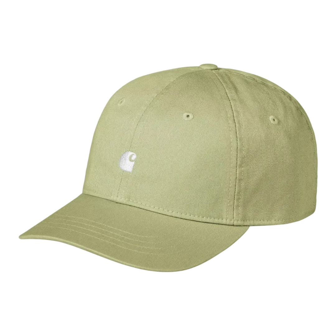 Carhartt WIP Madison Logo Twill Cap Gentle Green - Merchant Menswear