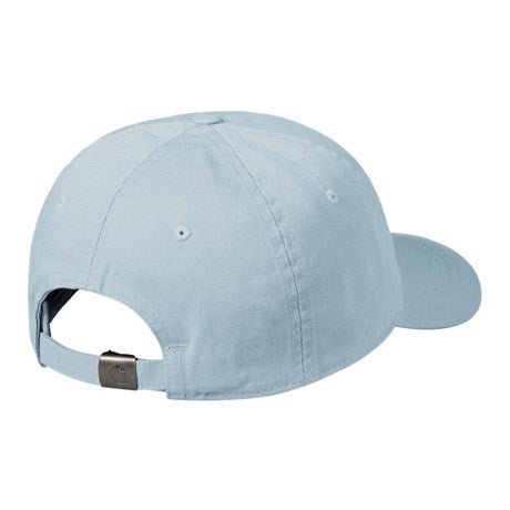 Carhartt WIP Madison Logo Twill Cap Tourmaline/White - Merchant Menswear