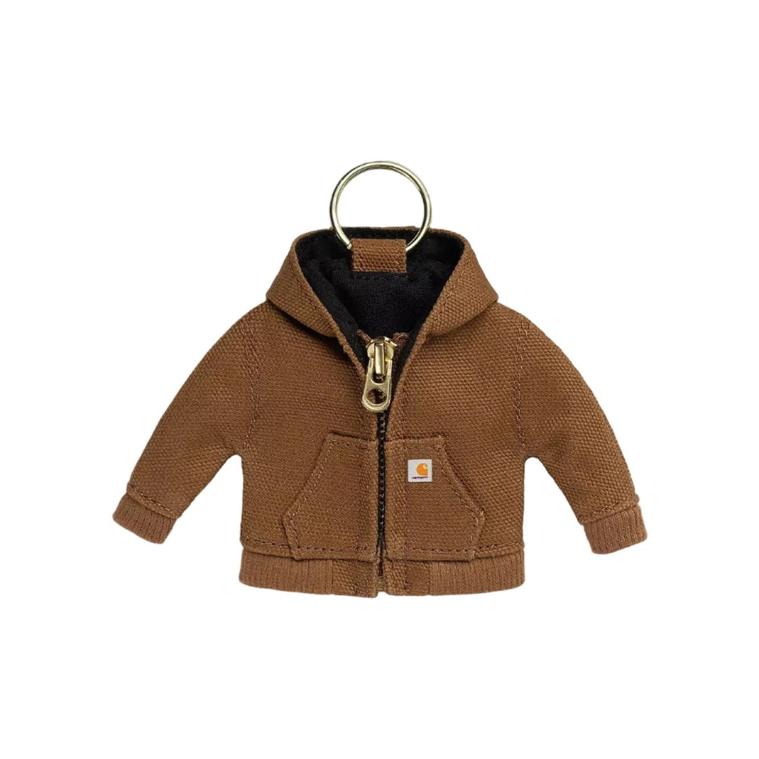 Carhartt WIP Mini Active Jacket Keychain Hamilton Brown - Merchant Menswear