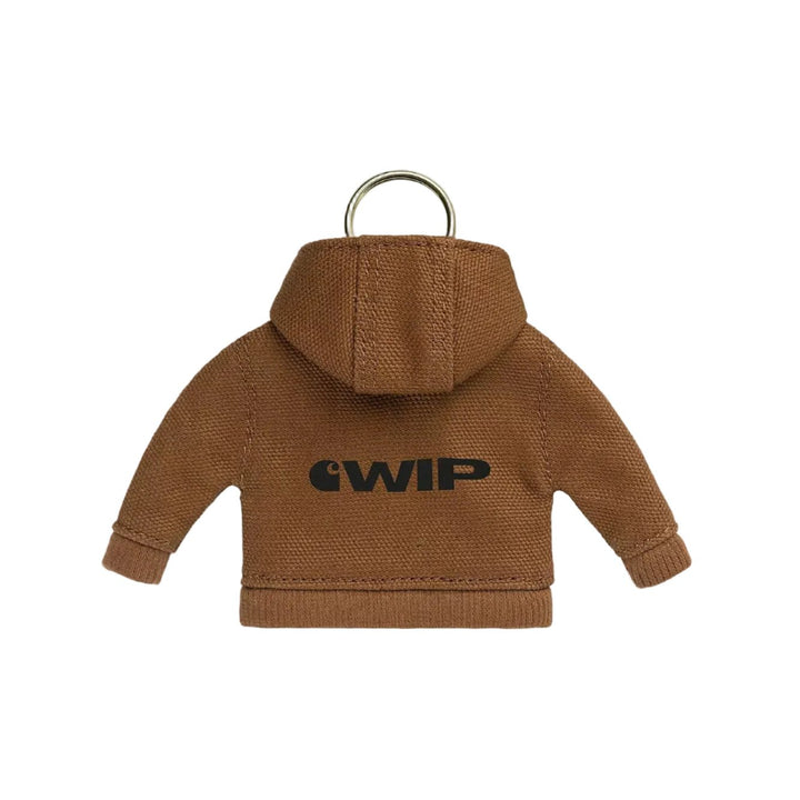 Carhartt WIP Mini Active Jacket Keychain Hamilton Brown - Merchant Menswear