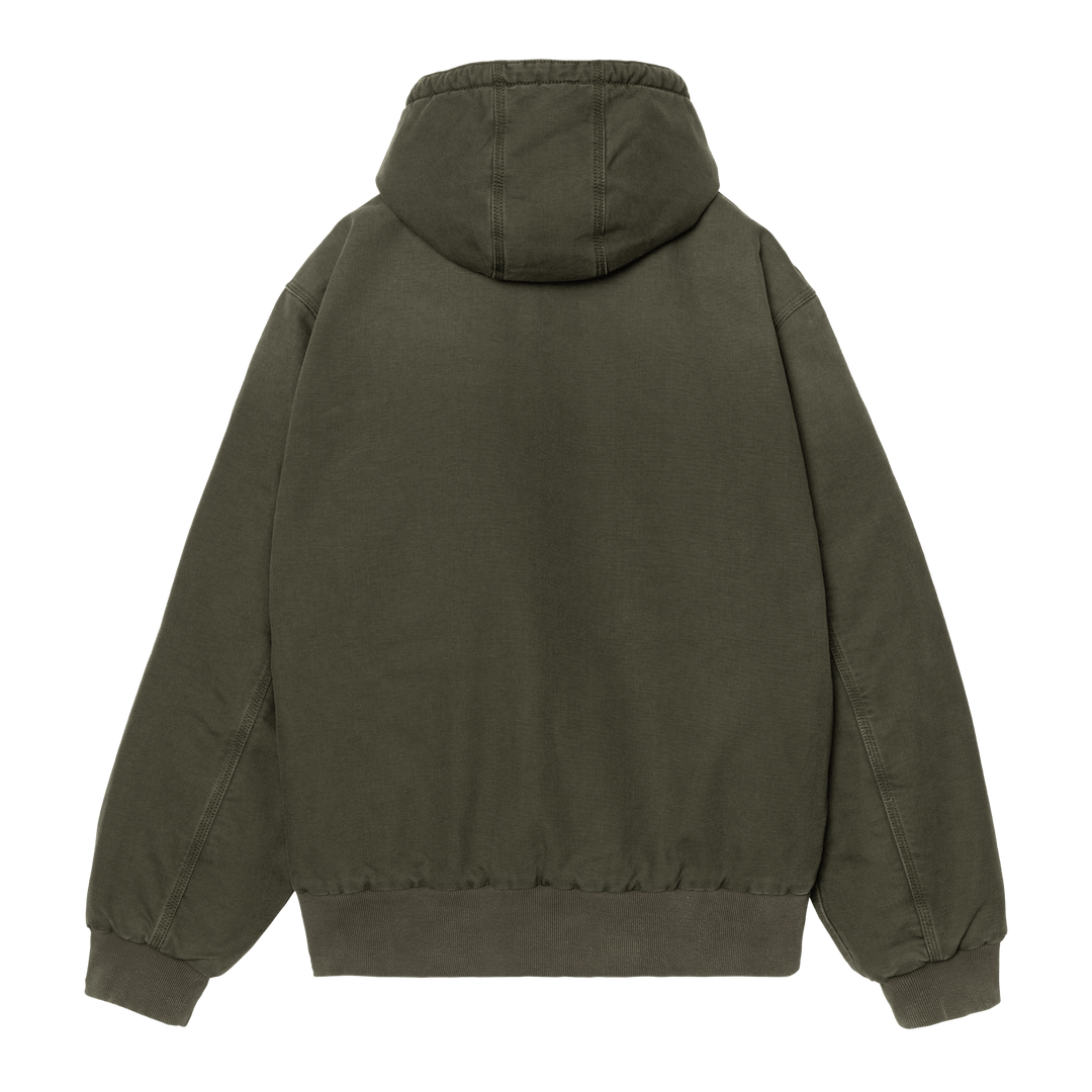 Carhartt WIP OG Active Jacket Dearborn Canvas Olive Stone - Merchant Menswear