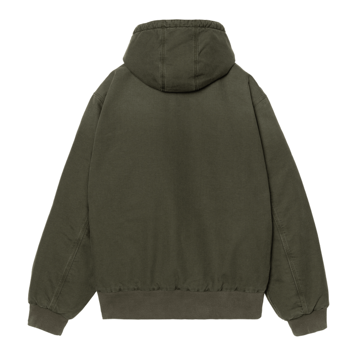 Carhartt WIP OG Active Jacket Dearborn Canvas Olive Stone - Merchant Menswear