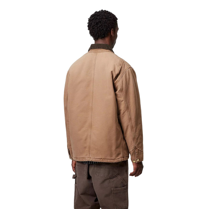 Carhartt WIP OG Chore Coat Dearborn Canvas Hamilton Brown / Tobacco Stone - Merchant Menswear