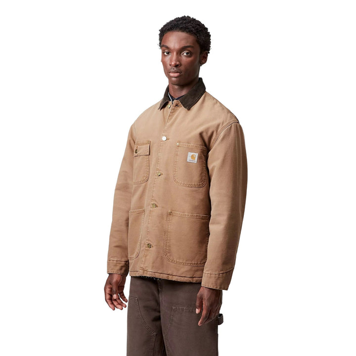 Carhartt WIP OG Chore Coat Dearborn Canvas Hamilton Brown / Tobacco Stone - Merchant Menswear
