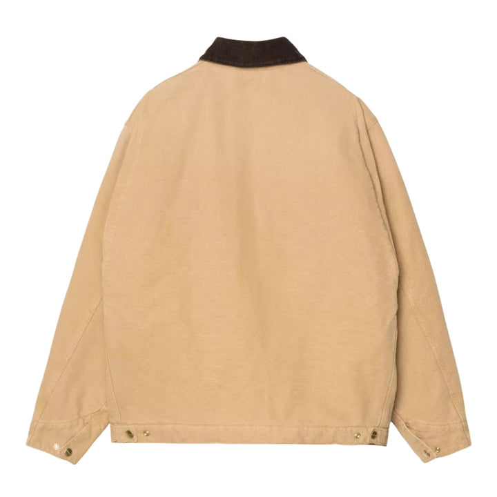 Carhartt WIP OG Detroit Jacket Dearborn Canvas Dusty Hamilton Brown/Tobacco Stone - Merchant Menswear
