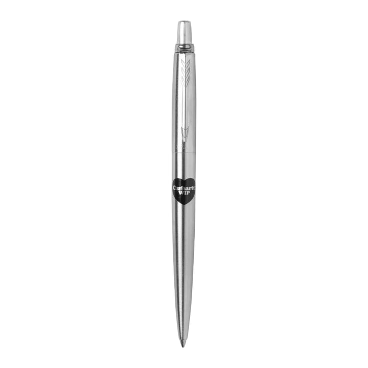 Carhartt WIP Parker Jotter Ballpen Stainless Steel Silver - Merchant Menswear