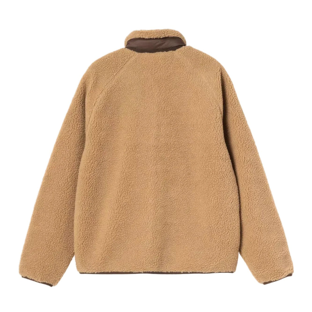Carhartt WIP Prentis Liner Polyester Pile Dusty Hamilton Brown/Tobacco - Merchant Menswear