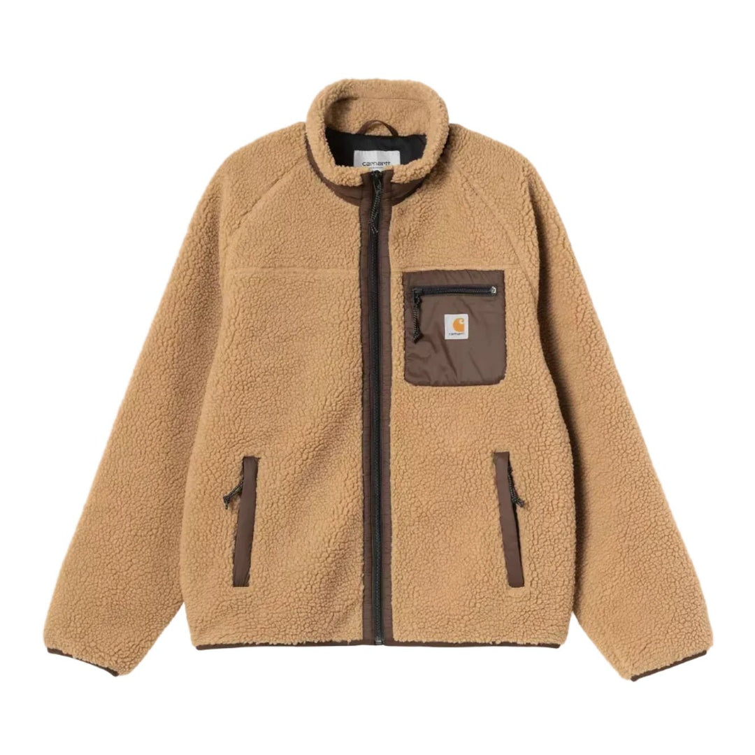 Carhartt WIP Prentis Liner Polyester Pile Dusty Hamilton Brown/Tobacco - Merchant Menswear