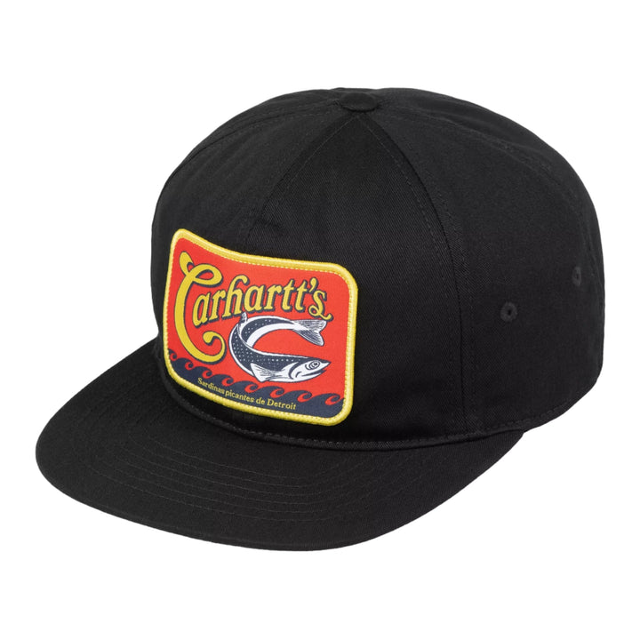 Carhartt WIP Sardinas Cap Black - Merchant Menswear