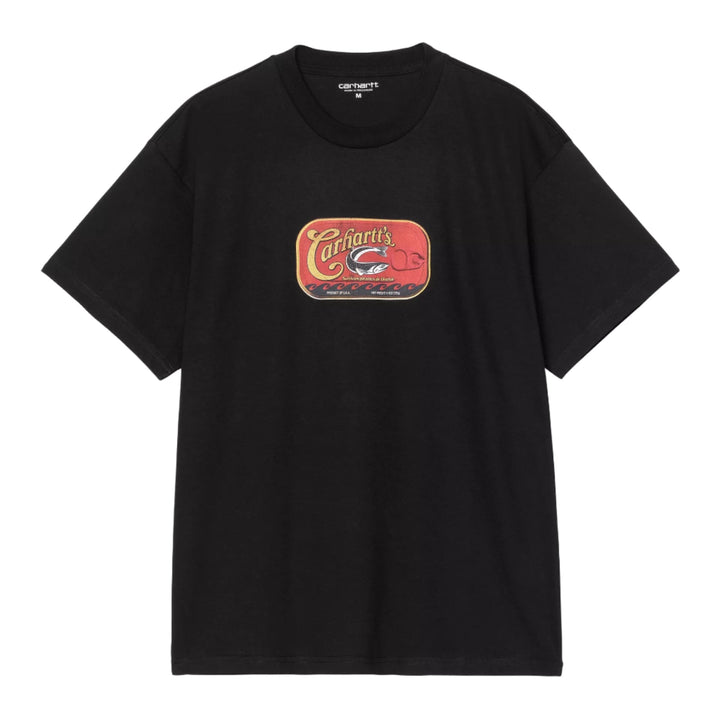Carhartt WIP Sardinas T-Shirt Black - Merchant Menswear