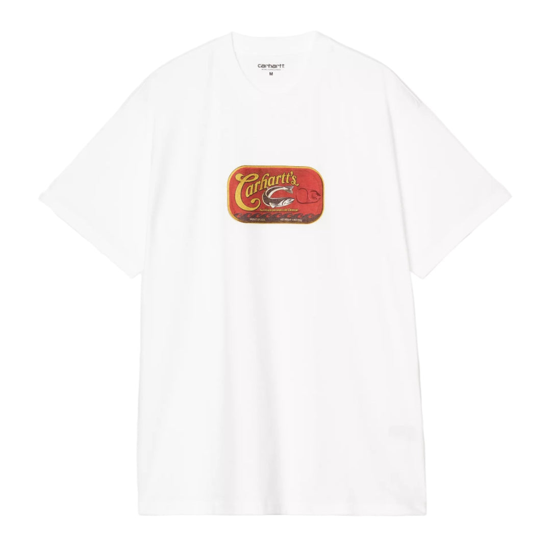 Carhartt WIP Sardinas T-Shirt White - Merchant Menswear
