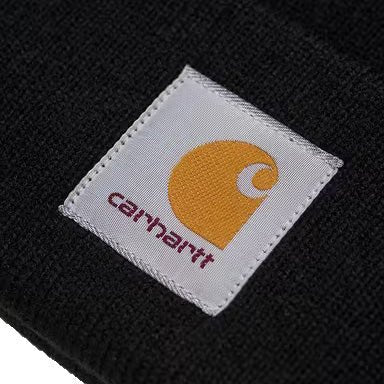 Carhartt WIP Short Watch Hat Black - Merchant Menswear