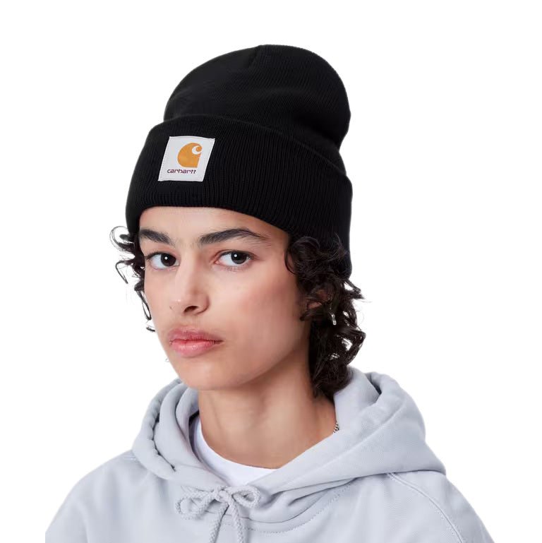 Carhartt WIP Short Watch Hat Black - Merchant Menswear