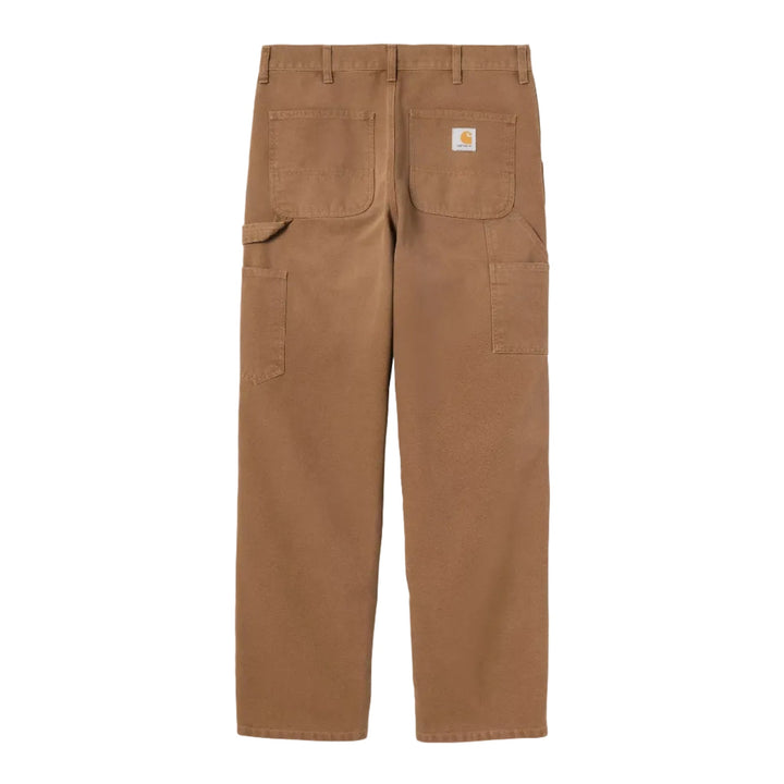 Carhartt WIP Single Knee Pant Dearborn Canvas Hamilton Brown/Stone - Merchant Menswear