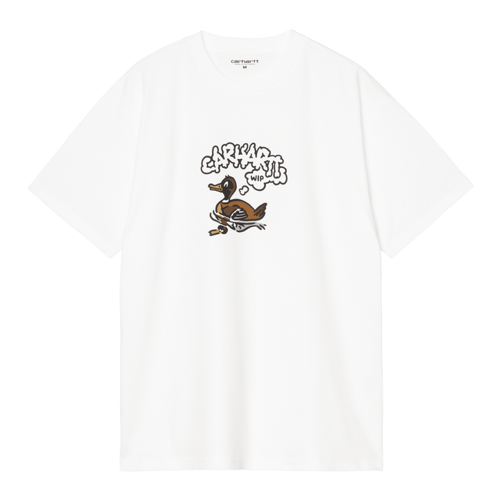 Carhartt WIP S/S Duck Tee White - Merchant Menswear
