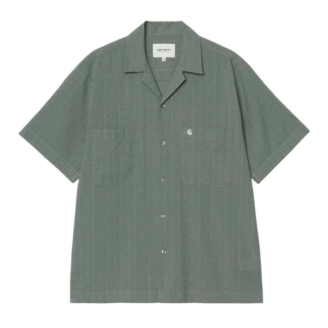 Carhartt WIP S/S Gareth Shirt Velvet Green - Merchant Menswear