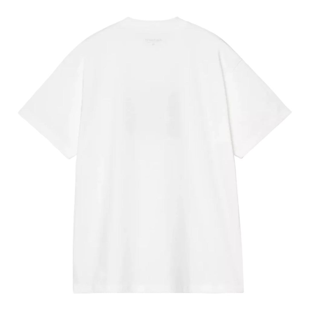 Carhartt WIP S/S Ice Fishing T-Shirt White - Merchant Menswear
