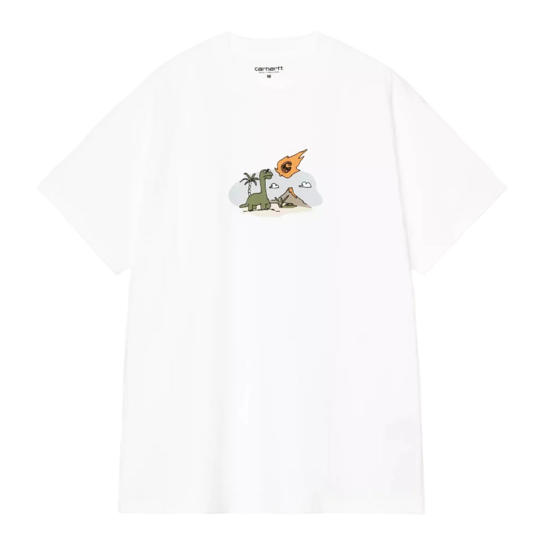 Carhartt WIP S/S Impact Tee White - Merchant Menswear