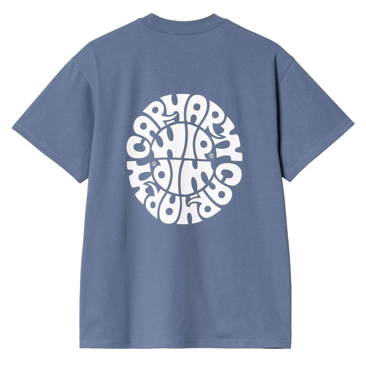 Carhartt WIP S/S Jazzy T-Shirt Blue Iris - Merchant Menswear