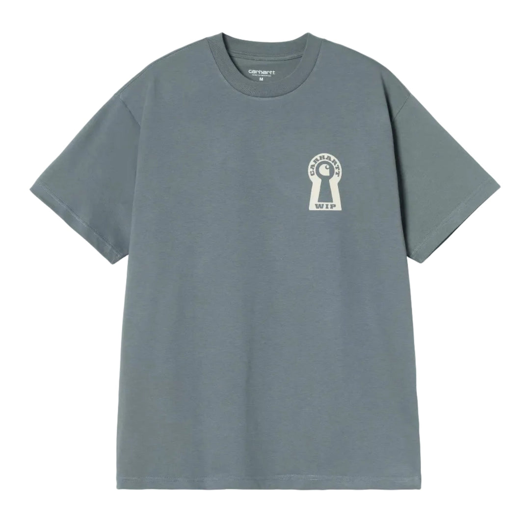 Carhartt WIP S/S Locked Tee Cozy Blue - Merchant Menswear