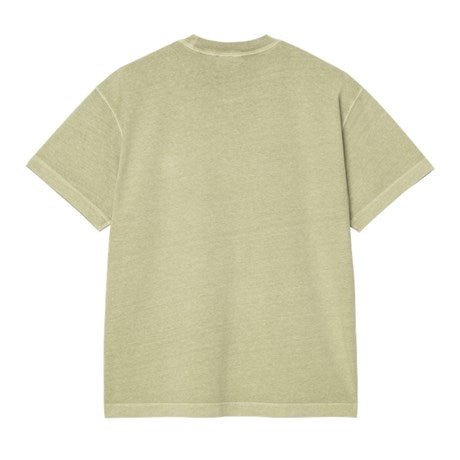 Carhartt WIP S/S Nelson T-Shirt Gentle Green Garment Dye - Merchant Menswear