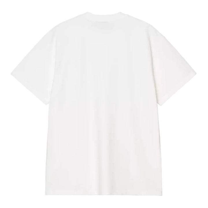 Carhartt WIP S/S Pond Corps Pocket Tee White Stone Wash - Merchant Menswear