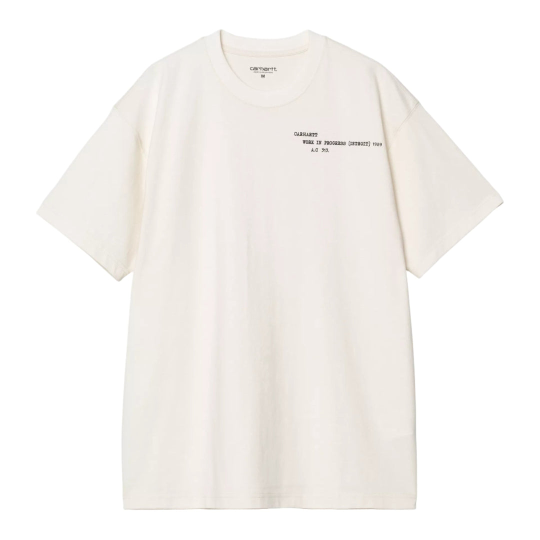 Carhartt WIP S/S Punched T-Shirt Wax - Merchant Menswear
