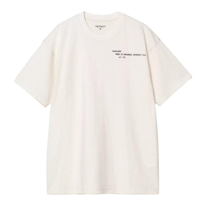 Carhartt WIP S/S Punched T-Shirt Wax - Merchant Menswear