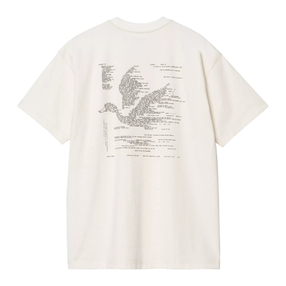 Carhartt WIP S/S Punched T-Shirt Wax - Merchant Menswear